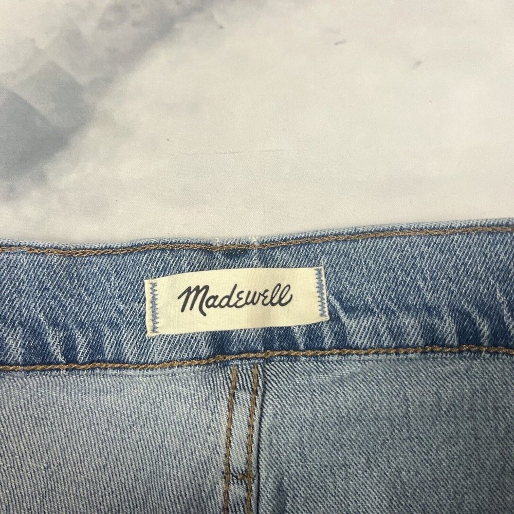 Madewell The Petite Perfect Vintage Jeans Size 25P Petite Ainsworth Frayed *FLAW - Picture 7 of 15